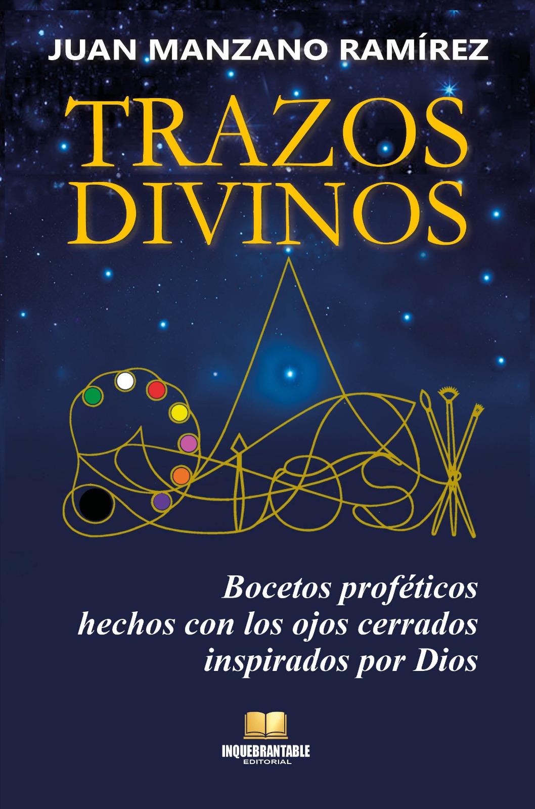 Portada Trazos Divinos - Juan Manzano Ramirez